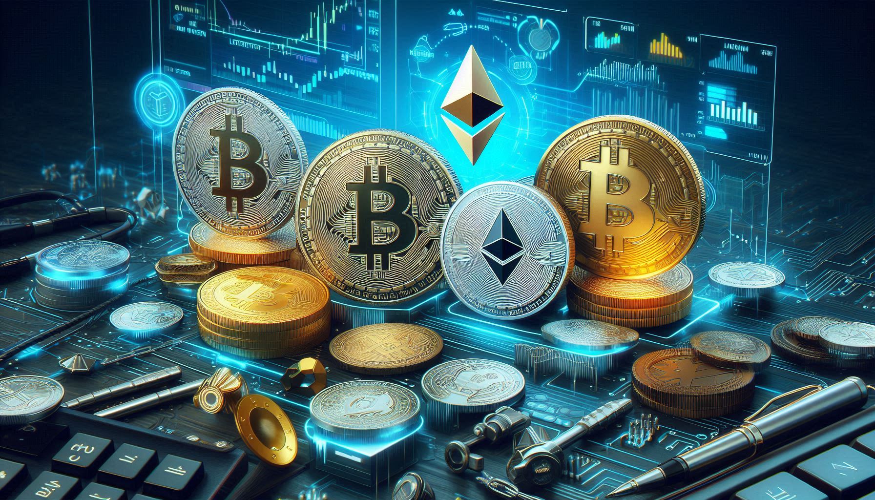 What is Cryptocurrency - BTC, ETH, LTC, SOL, KAS