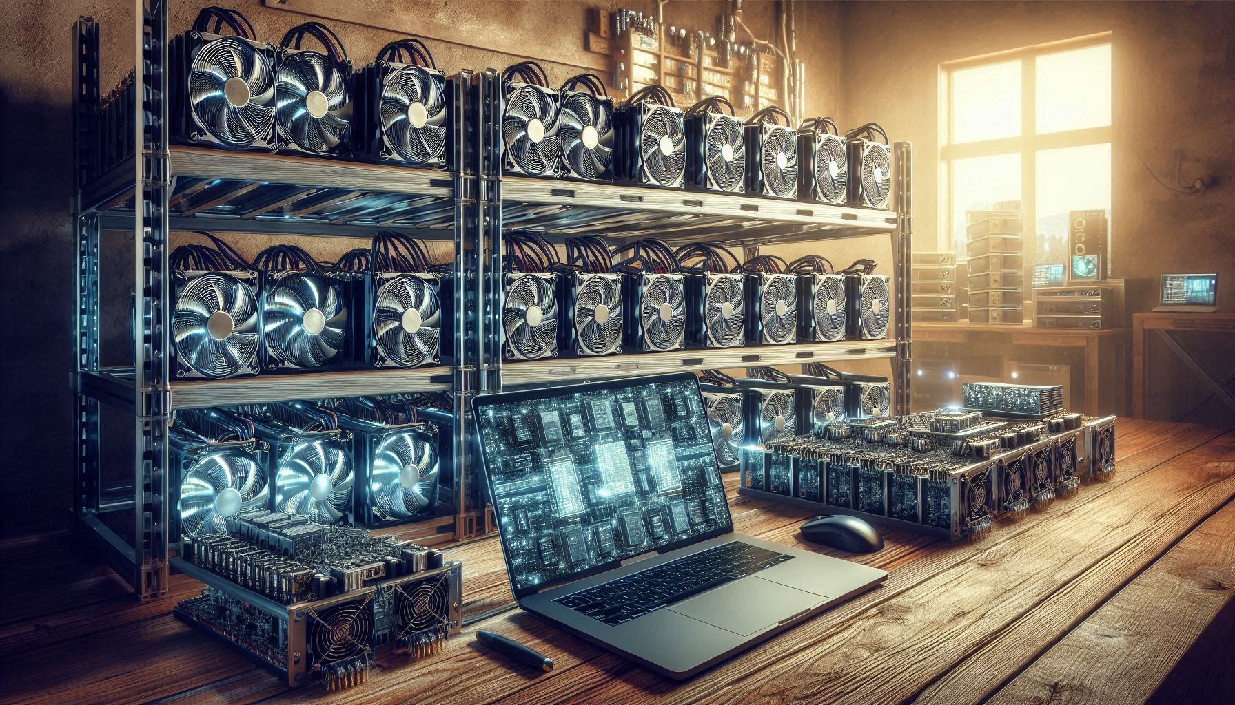What is Mining farm - home mining