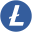 Litecoin coin icon logo