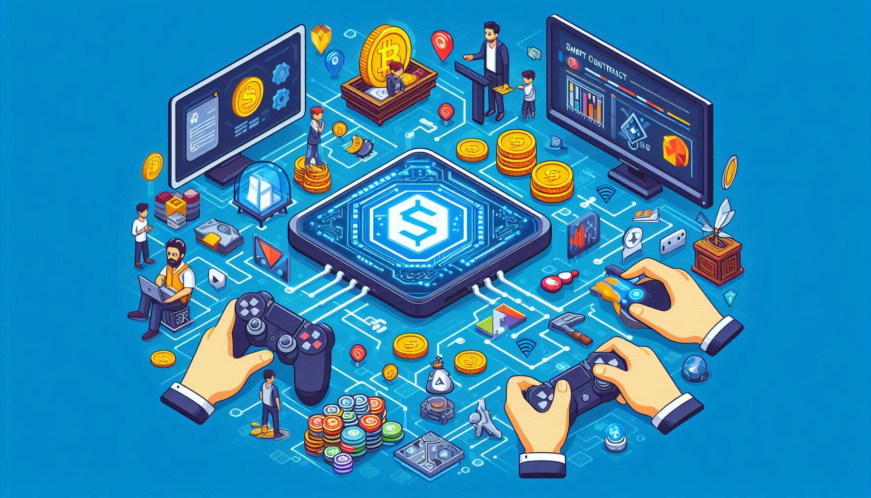 Smart contract mining and blockchain