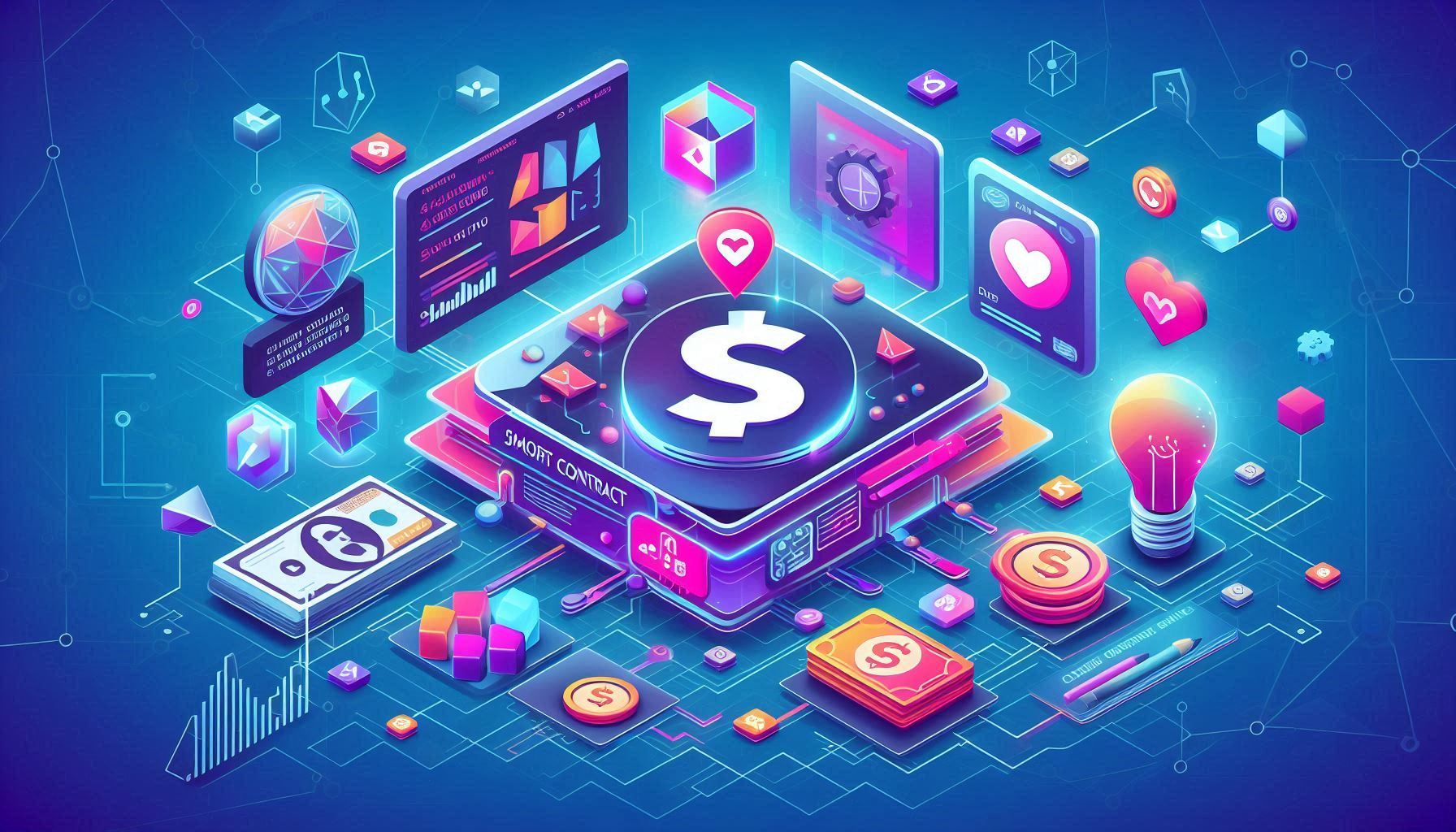 Smart contract mining and blockchain